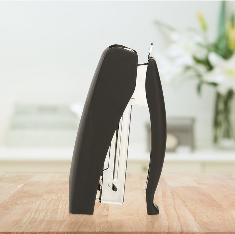 Swingline Soft Grip Handheld Stapler - Heavy Duty Mini Stapler for Home Office, 20 Sheet Capacity, Black - Image 2